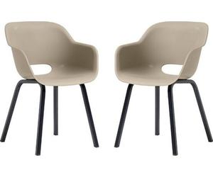 KETER Fauteuil Duo Noa 2 Ks Silver Sage 260027