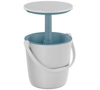 KETER GO BAR Glaciere table, 37 x 60 cm, blanc/bleu 17209508