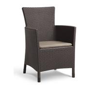 Keter Iowa - Fauteuil de Jardin Gris
