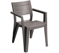 KETER JULIE Chaise de jardin, 61,5 x 58,5 x 79 cm, cappuccino 17209497
