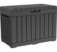 KETER KENTWOOD 190L Coffre de rangement 82,3 x 45,7 x 57,7 cm, graphite 17213215