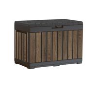 Keter Kentwood coffre de jardin 190 L en résine effet bois brun 82,3 x 45,7 x 57,7 cm (263970)