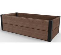 KETER MAPLE TROUGH Bac de plantation surélevé, 106 x 50 x 32 cm, marron 17209666
