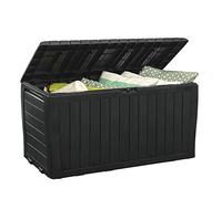 Keter Marvel Plus 243531 Boîte de rangement en résine résistante aux intempéries Gris 243531