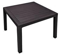 KETER MELODY QUARTED Table de jardin, 95 x 95 x 75 cm, marron 17197992