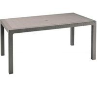 KETER MELODY Table de jardin, 160,5 x 94,5 x 74,5 cm, cappuccino 17190205