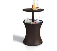 KETER COOL BAR ROTIN Table de cocktail, marron 17194548