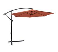 Keter Parasol déporté rond collioure diamètre 3m - terre cuite - 14-700741