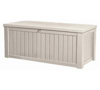 Keter Rockwood - coffre de jardin 570 L - 155 x 72 x 64 cm - crème