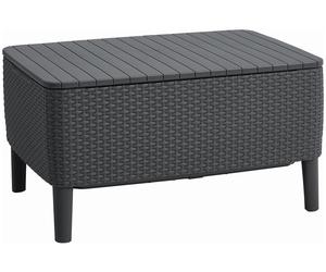 KETER SALEMO Table basse, 76 x 56 x 42 cm, graphite 17209050