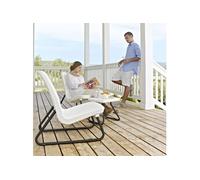 Keter Salon de jardin 3 pcs Rio Blanc 218155