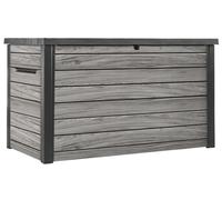 KETER Signature horizontal - Coffre de rangement de jardin 870 l, gris tempête KETER 263824