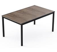 Keter Signature Porto Table 160 cm frêne et acier noir
