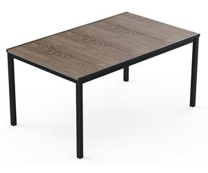 Keter Signature Porto Table 160 cm frêne et acier noir