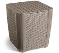 Keter Table d'appoint jardin Luzon Cappuccino