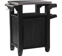 Keter Table d'appoint / Table barbecue 1 porte graphite 70x54x90cm