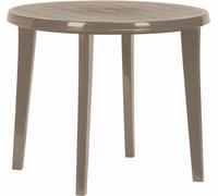 Keter Table de jardin Keter Lisa plastique cappuccino foncé KT-610089