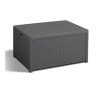 Keter Table de rangement Arica Graphite 221044 408954