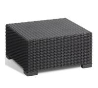 Allibert Table de jardin California gris graphite