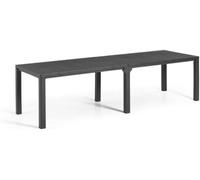 Keter Table d'extérieur Julie Table Double Composition, Graphite