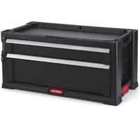 KETER TOOL CHEST Module servante 2 tiroirs 56x29x26cm noir 17199303