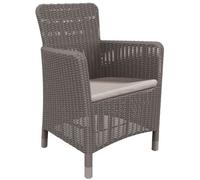 KETER TRENTON Chaise de jardin, 63 x 60 x 85 cm, cappuccino/beige 17202798