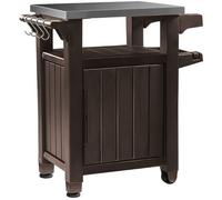 KETER UNITY 105L Table d'extérieur multifonctionnelle de barbecue, marron 17202663