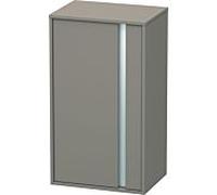 Duravit Ketho Armoires mi-hautes, 500x880x360 mm, 1 porte, charnières à gauche, KT1266L4343, Couleur: Décor basalte mat