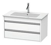 Duravit Bâti-support lavabo suspendu Ketho 800x480x475 mm, 2 tiroirs, blanc mat