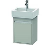 Duravit Meuble sous-vasque Ketho KT6630R0707 400x550x320 mm 1 porte à droite Décor gris béton mat