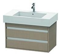 Duravit Bâti-support lavabo suspendu Ketho 800×480×455 mm lin 2 tiroirs pour lavabos Vero 032985