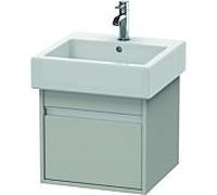 Duravit Ketho bâti-support lavabo suspendu, 450x410x440 mm, 1 tiroir, pour lavabos Vero 045450, KT668500707, Couleur: Décor gris béton mat