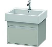 Ketho Duravit vasque KT668600707 55 x 44 cm, gris béton mat, 2000 , suspendu