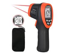 Kethvoz Thermomètre Laser Infrarouge Professionnel, Industriel Température Pistolet mesurer la Forge Temperature élevée -50℃ ~ 1500℃ Degrés, D:S = 30:1, Précision Pyrometre KE-1500