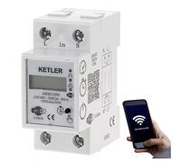 KETLER KE6010W : Compteur contact élec - Mono 60A - WIFI - SMARTLIFE/TUYA
