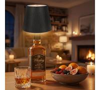 Ketom Lampe à Bouteille Sans fil, Kit de Lampes de Bouteille, Noir
