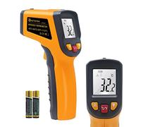 KETOTEK Thermomètre Infrarouge Sans Contact Professionnel -50°C à +600°C, Pistolet de Température Laser pour Cuisine/Four à Pizza/Industrie