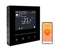 KETOTEK Thermostat Connecté pour Chauffage au Sol Électrique, Compatible avec Alexa, WiFi Thermostat d'ambiance Programmable Chronothermostat 16A