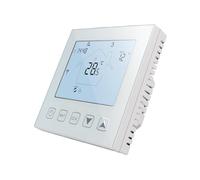 KETOTEK Thermostat Connecté WiFi Chauffage au Sol Electrique 16A avec Sonde | Programmable Thermostat d'ambiance pour Plancher Chauffant électrique 220V, Compatible avec Alexa