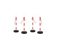Kettingpalenset met kunststof ketting 10 m150954
