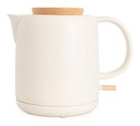 KETTLE CERAMIC - Bouilloire électrique en céramique 1 L - Blanc cassé Beige G