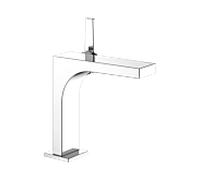 KEUCO 11 Mitigeur monocommande de lavabo 150 chromé, sans tirette et système vidage