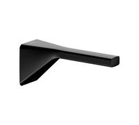KEUCO AVENO Porte-rouleaux de papier toilette de rechange, fixation cachée, 14663370000, Couleur: Noir Mat