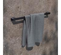 KEUCO AVENO Porte-serviettes, largeur 800 mm, fixation cachée, 14601370800, Couleur: Noir Mat