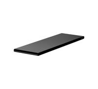 KEUCO AVENO Tablette de douche, fixation cachée, 14658370000, Couleur: Noir Mat