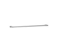 Keuco Badetuchhalter Plan 14901170800 800 mm, aluminium argenté anodisé / chromé