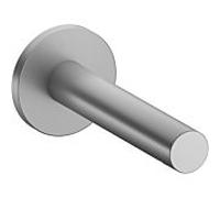 Keuco bec de baignoire 59545170101 202 mm, finition aluminium, rosace ronde
