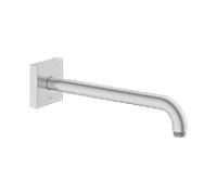 Keuco bras de douche 53088170302 finition aluminium, saillie 312 mm, pour raccordement mural G 2000 / 2