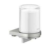 Keuco Collection Moll - Distributeur de savon avec support, verre dépoli/acier inoxydable 12752069000