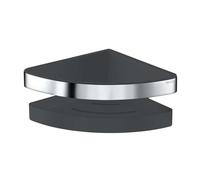Keuco Collection Moll - Étagère d'angle, anthracite/chrome 12757010001